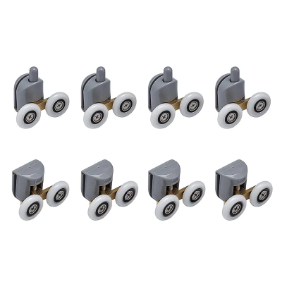 Комплект роликов Mixxus Rollers SCP03-4x4 (двойной 4 вер.+4 ниж.для душевой кабины, Graphite) (MI8163) Комплект роликов Mixxus Rollers SCP03-4x4 (двойной 4 вер.+4 ниж.для душевой кабины, Graphite) (MI8163)